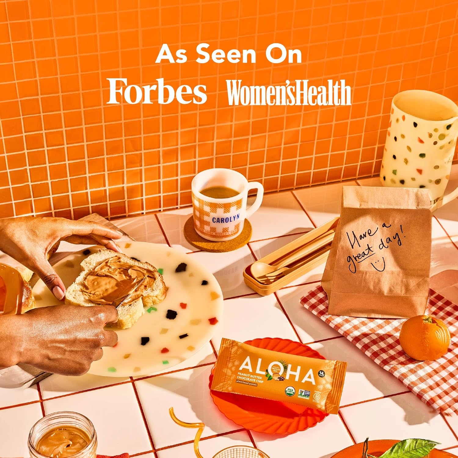 ألواح بروتين ألوها العضوية النباتية | ١٫٩٨ أونصة (عبوة من ١٢ قطعة) | نباتي، قليل السكر، خالٍ من الغلوتين 