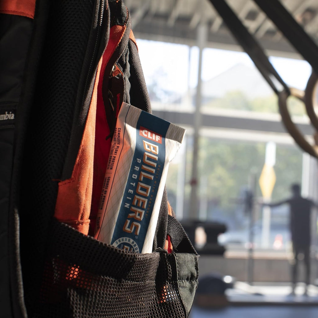 بار بروتين كليف بيلدرز - زبدة الفول السوداني بالشوكولاتة - 20 غرام بروتين نباتي - 2.4 أونصة (12 بار) 